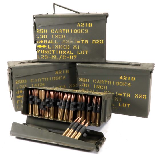 Picture of 800RD LINKED 30-06 BALL WITH CANS (HEADSTAMP WRA 42)