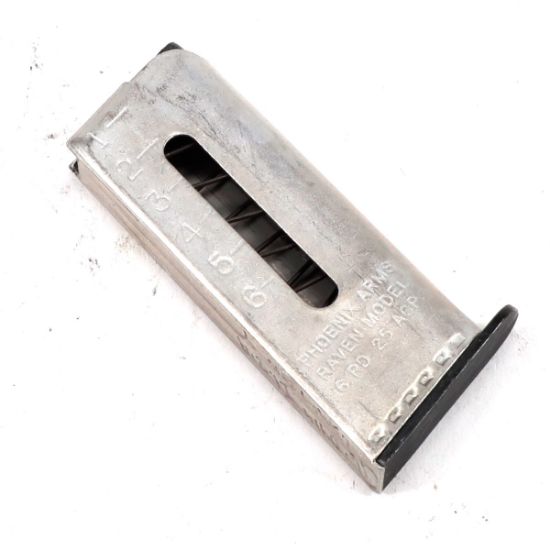 Picture of PHOENIX RAVEN 25ACP 6RD MAG USED VG