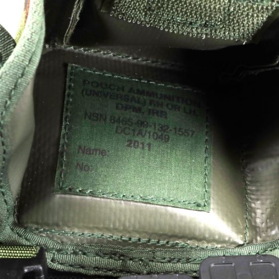 British Surplus, Double 3 mag pouch, Holds 6 AR15 30rd Mags, DPM Camo, Used, British Surplus, TBD-DPM-2X3, RTG Parts