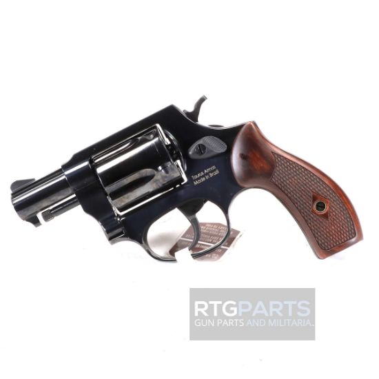 Heritage, Roscoe, Double/Single Action Revolver, 38 Special, 2" Barrel, Blued Finish, Black, Wood Grips, 5 Rounds, 727962709870, FFL-HERITAGE-HR38B2W, RTG Parts