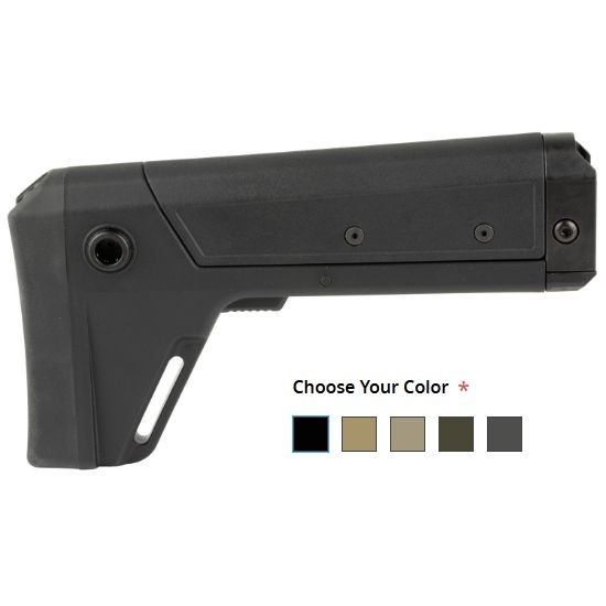 B5 SYSTEMS MODULAR PLATFORM STOCK, SIDE FOLDING, FITS PICATINNY, WOLF GRAY, GREY, Made in USA by B5 Systems, 814927023642, HX-B5-MPS-1557, RTG Parts