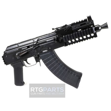 Pioneer Arms, Micro Hellpul Pro, Semi-automatic AK47 Pistol, Forged Trunnion, Stamped Receiver, 762X39, 7" Barrel, Black, Quad Rail Handguard, 30 Rounds, 1 Magazine, 850045874803, FFL-PIONEER-AK0031KPRO, RTG Parts