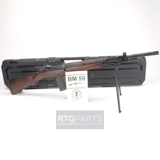 James River Armory, BM59 ITAL Rifle, 7.62NATO, 19.3" Barrel, 20rd Magazine, FFL-JRA-BM59, RTG Parts