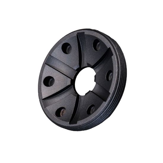 SilencerCo, Charlie Front Cap, .355 Bore/9MM, Black, Compatible with Omega 36M, Hybrid 46M, Chimera 300, Saker 556K, Velos LBP Series, Charlie MAAD Brake, 816413026519, MIS-SIL-AC4739, RTG Parts