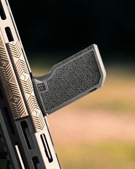 Die Free Co, Tiger Claw XL, Foregrip, Fits M-LOK, Gray, Grey, 850079932012, ARR-DFC-TC-XL-MLOK-GRAY, RTG Parts