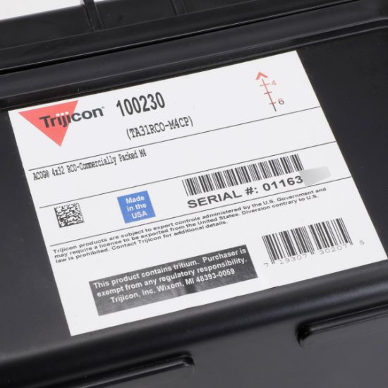 Picture of TRIJICON ACOG 4X32 USMC RCO RIFLESCOPE FOR M4 / M4A1 14.5"  223/556 BCD, TA31RCO-M4CP, NEW
