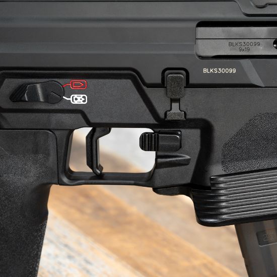 HB Industries, Extended Magazine Release for Springfield Kuna, Mag Catch, HBI-10695-01, RTG Parts