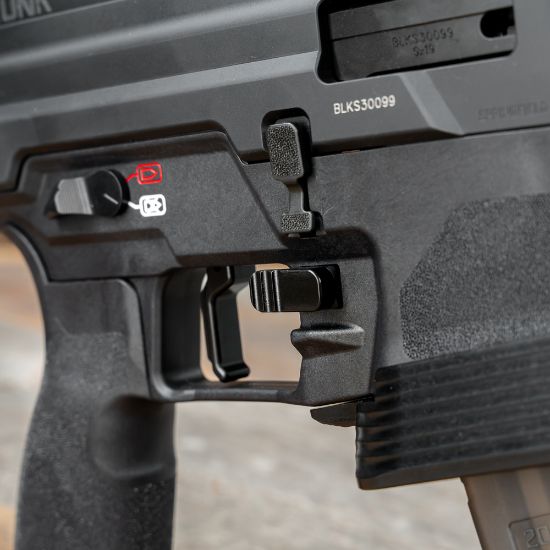 HB Industries, Extended Magazine Release for Springfield Kuna, Mag Catch, HBI-10695-01, RTG Parts