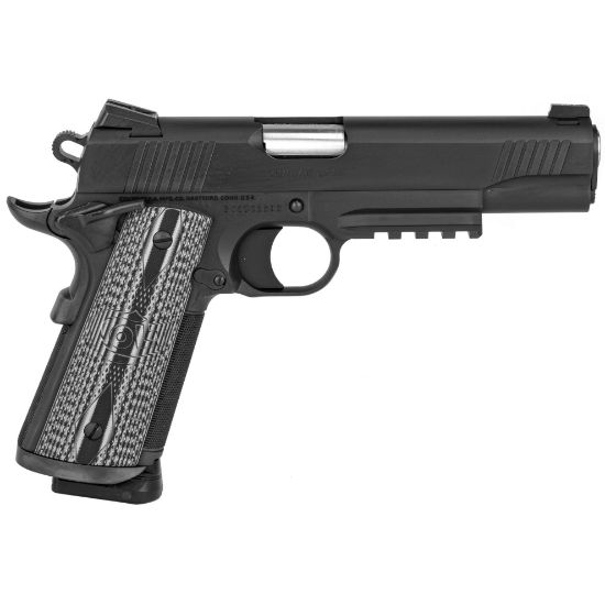 Colt's Manufacturing, Combat Unit Rail Gun Model, Semi-automatic, 9MM, 5" Barrel, Steel Frame, Black Finish, 9Rd, 1 Magazine, 098289111869, FFL-COLT-O1082RGCCU, RTG Parts