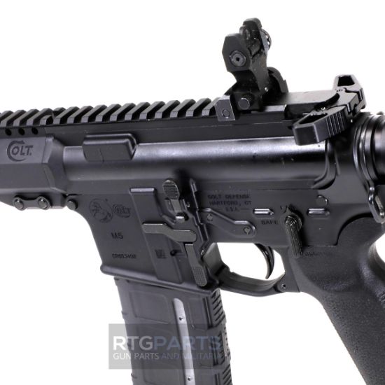 Colt's Manufacturing, M5 Sub-Compact Weapon, Short Barreled Rifle, AR, .223 Remington/5.56 NATO, 10.3" Chrome-Lined Barrel, Anodized Finish, Black, Magpul K2 Grip, Side-Folding Stock, 30 Rounds, 1 Magazine, Ambidextrous Controls, 098289116598, FFL-COLT-CM556-10H-M5S-SCW-F, RTG Parts