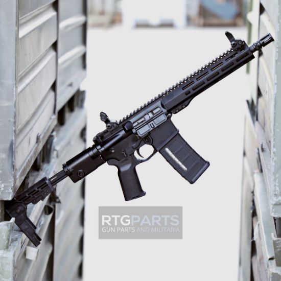 Colt's Manufacturing, M5 Sub-Compact Weapon, Short Barreled Rifle, AR, .223 Remington/5.56 NATO, 10.3" Chrome-Lined Barrel, Anodized Finish, Black, Magpul K2 Grip, Side-Folding Stock, 30 Rounds, 1 Magazine, Ambidextrous Controls, 098289116598, FFL-COLT-CM556-10H-M5S-SCW-F, RTG Parts