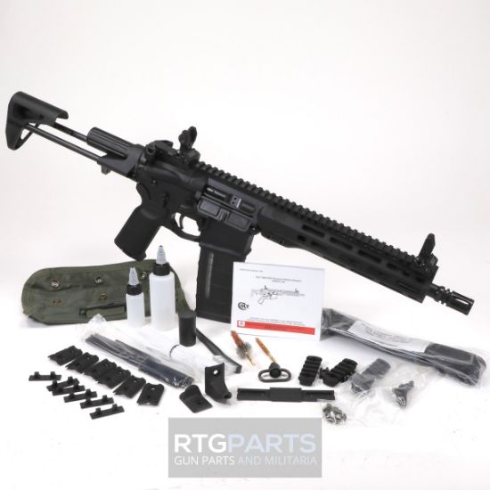 Colt's Manufacturing, M5 Sub-Compact Weapon, Short Barreled Rifle, AR, .223 Remington/5.56 NATO, 10.3" Chrome-Lined Barrel, Anodized Finish, Black, Magpul K2 Grip, 30 Rounds, 1 Magazine, Ambidextrous Controls, 098289116581, FFL-COLT-CM556-10H-M5S-SCW, RTG Parts