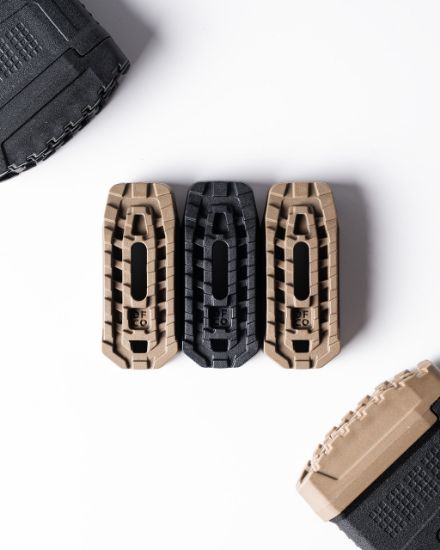 Die Free Co, Dos Boot, Magazine Extension, 3 Pack, +2 Rounds, High Impact Injection Molded Plastic Construction, Fits Magpul 10/20/30/40 Gen 3 PMAG, Matte Finish, ODG, OD Green, 850079932340, ARR-DFC-DOS-BOOT-ODG, RTG Parts