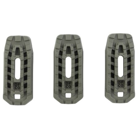 Die Free Co, Dos Boot, Magazine Extension, 3 Pack, +2 Rounds, High Impact Injection Molded Plastic Construction, Fits Magpul 10/20/30/40 Gen 3 PMAG, Matte Finish, ODG, OD Green, 850079932340, ARR-DFC-DOS-BOOT-ODG, RTG Parts