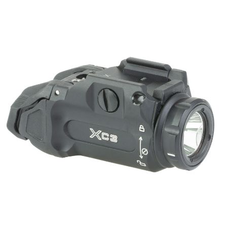 Surefire, XC3-B, Weapon Light, Fits Universal and Picatinny Accessory Rails, 1,000 Lumens, 13,000 Candela, Aluminum Construction, Anodized Finish, Black, 084871334662, SF-XC3-B, RTG PARTS