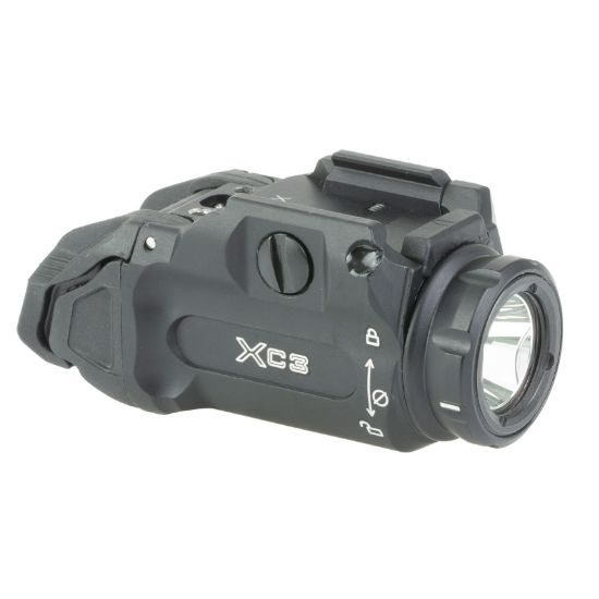Surefire, XC3-B, Weapon Light, Fits Universal and Picatinny Accessory Rails, 1,000 Lumens, 13,000 Candela, Aluminum Construction, Anodized Finish, Black, 084871334662, SF-XC3-B, RTG PARTS