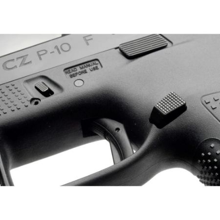 HB Industries, CZ P10 Extended Magazine Release, Reversible, Made in USA, HBI-10193, RTG Parts