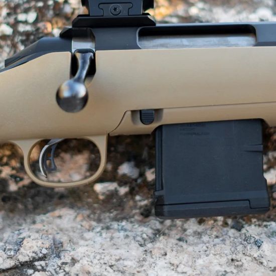 HB Industries, Ruger American Extended Magazine Release, AR-Style, Made in USA, HBI-10477-01, RTG Parts