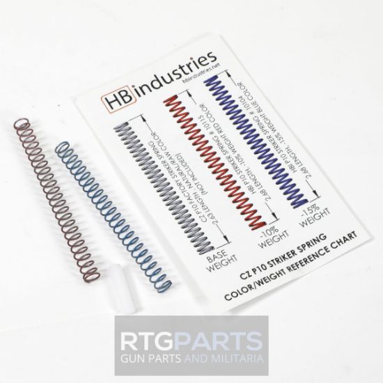 Picture of HBI CZ P10 REDUCED WEIGHT STRIKER SPRING SET