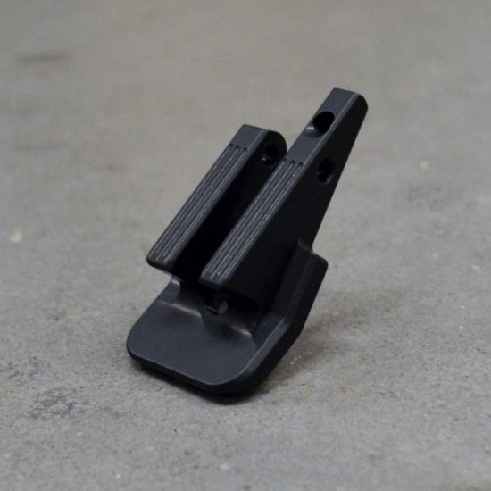 HB Industries, CZ Scorpion 3 Duckbill Magazine Release, Aluminum, Black, HBI-10064-01, RTG Parts