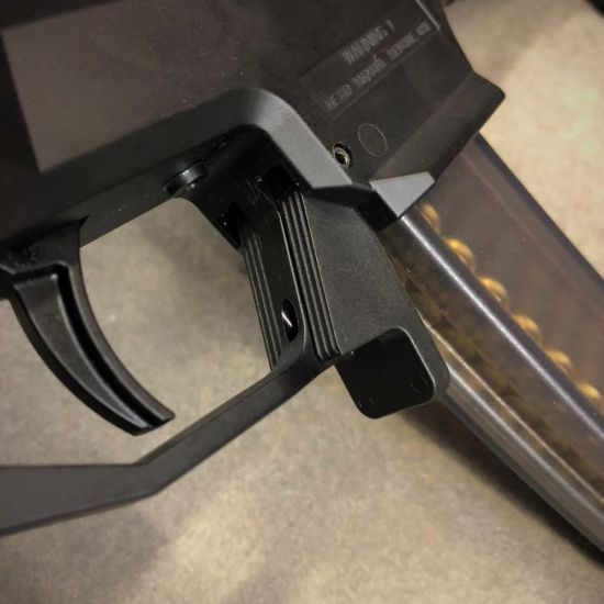 HB Industries, CZ Scorpion 3 ProStock Magazine Release, Polymer, Black, HBI-10089, RTG Parts