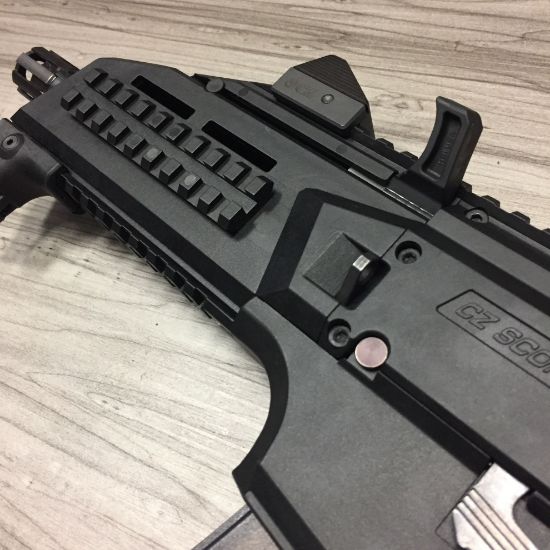 HB Industries, CZ Scorpion 3 ProStock Charging Handle, Polymer, Black, HBI-10079, RTG Parts