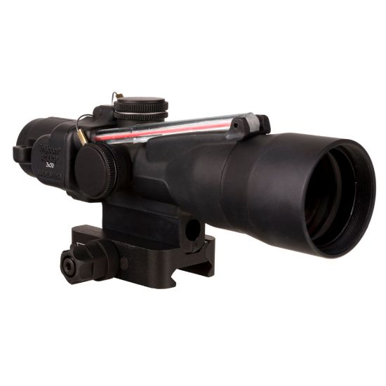 TRIJICON ACOG 3X30 300BLK/220GR DUAL ILLUMINATED RED CROSSHAIR TA33-C-400383