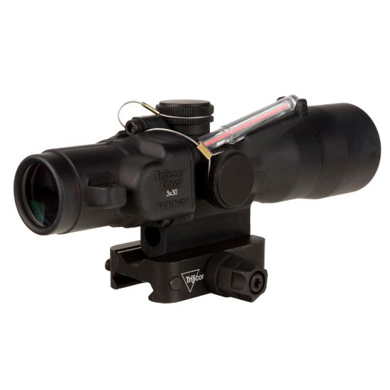 TRIJICON ACOG 3X30 300BLK/220GR DUAL ILLUMINATED RED CROSSHAIR TA33-C-400383