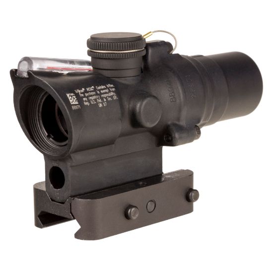 Trijicon, Compact ACOG 1.5x16S, 1.5x Magnification, 16mm Objective, Dual Illuminated, Red 115/147 Grain 9mm PCC RTR Reticle, Black, Includes Q-LOC Mount, 719307624689, TRJ-TA44-C-400409, RTG Parts