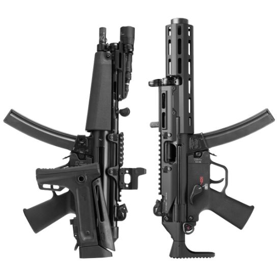 UTG PRO, MP5K SD Monolithic MLOK Handguard with Picatinny Receiver Extension, Made in the USA, SP89, HK SP5K, Century AP5-M, Made in the USA, 4717385557901, HKK-MTU055SSMKSD, RTG Parts