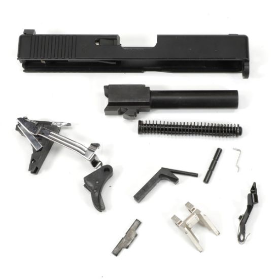 AFTERMARKET GLOCK 19 COMPLETE SLIDE ASSEMBLY & FRAME PARTS, Just One Available, J1-AFM-260842, RTG Parts